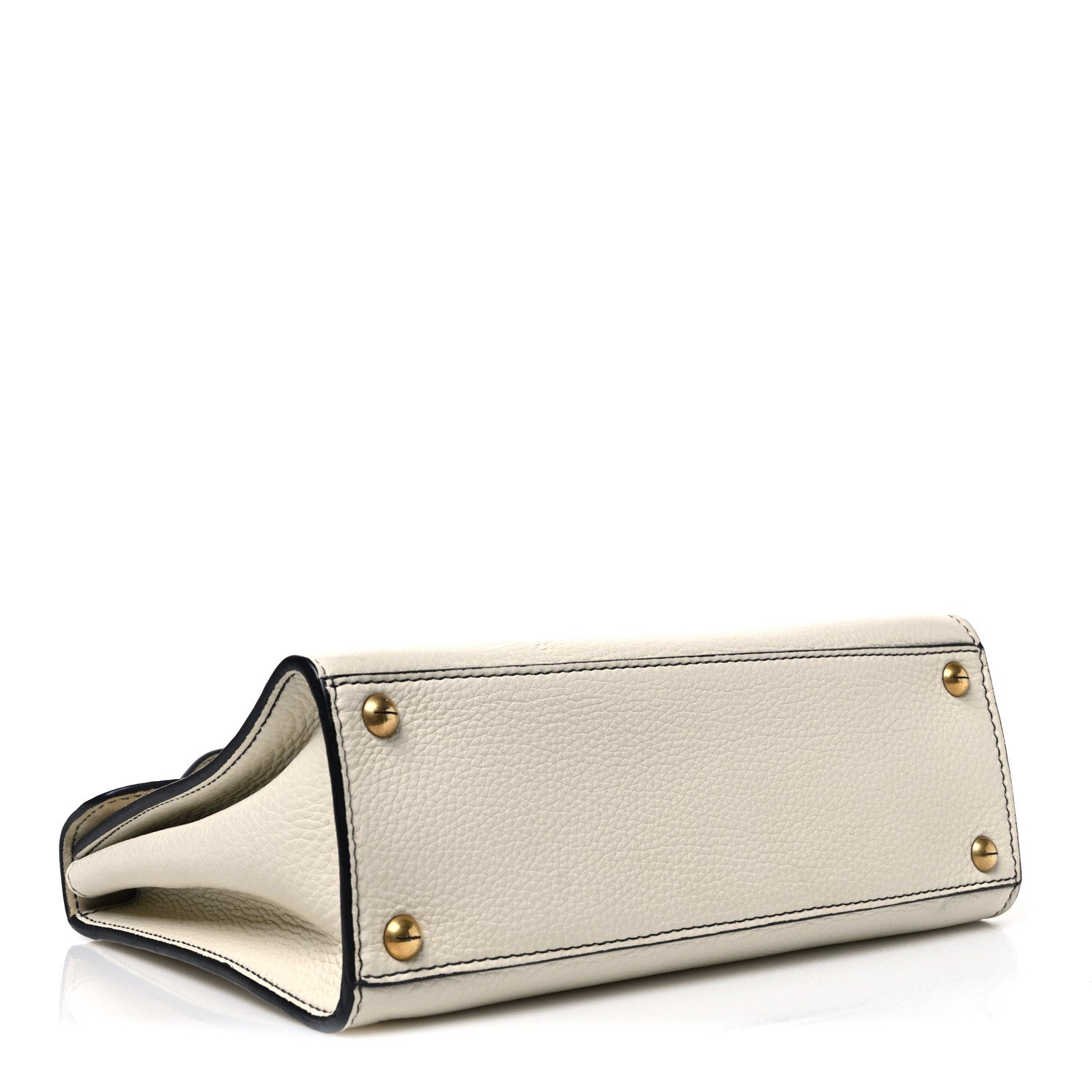 Dior Calfskin Dioraddict Top Handle White