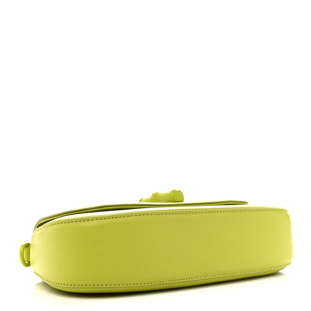 Gucci Calfskin Medium Bamboo Green
