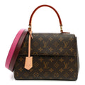 Louis Vuitton Monogram Cluny BB Bordeaux Fuchsia