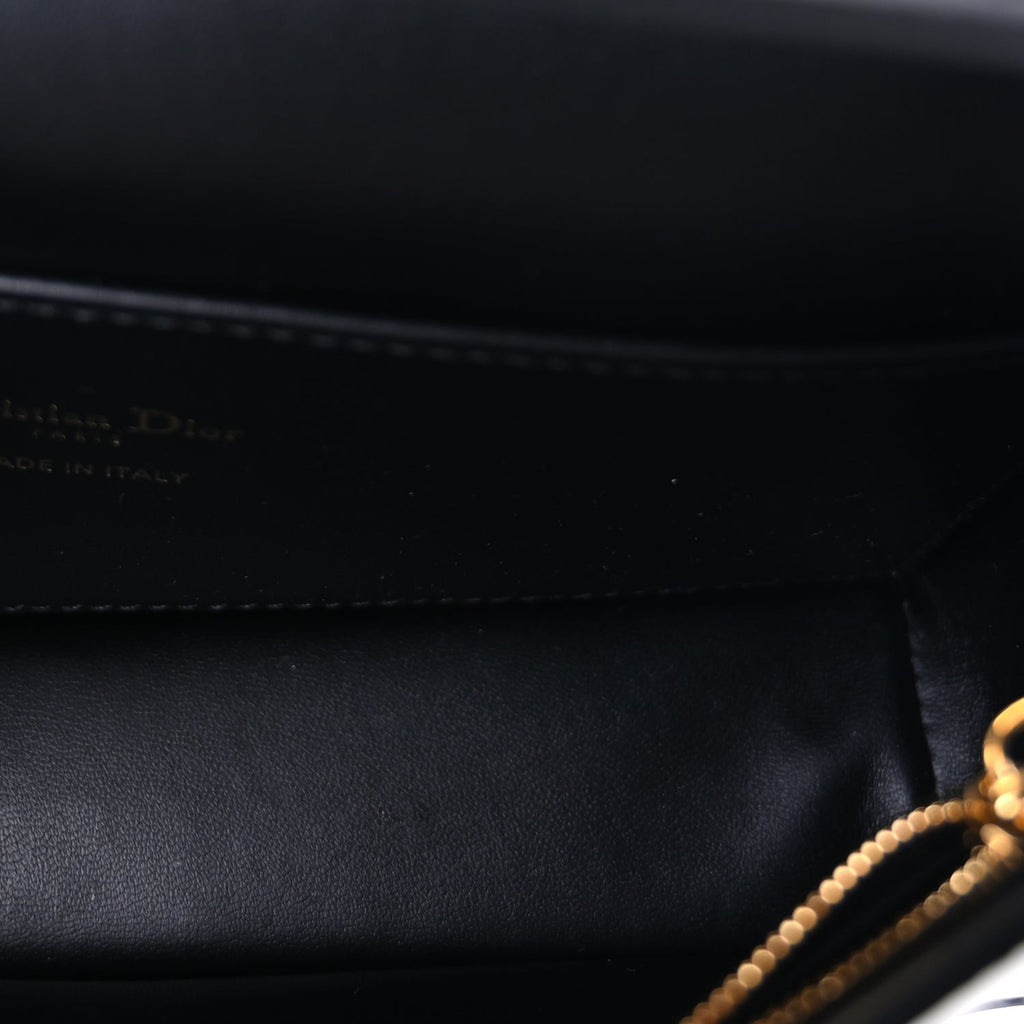 Dior Patent Miss Dior Flap Black