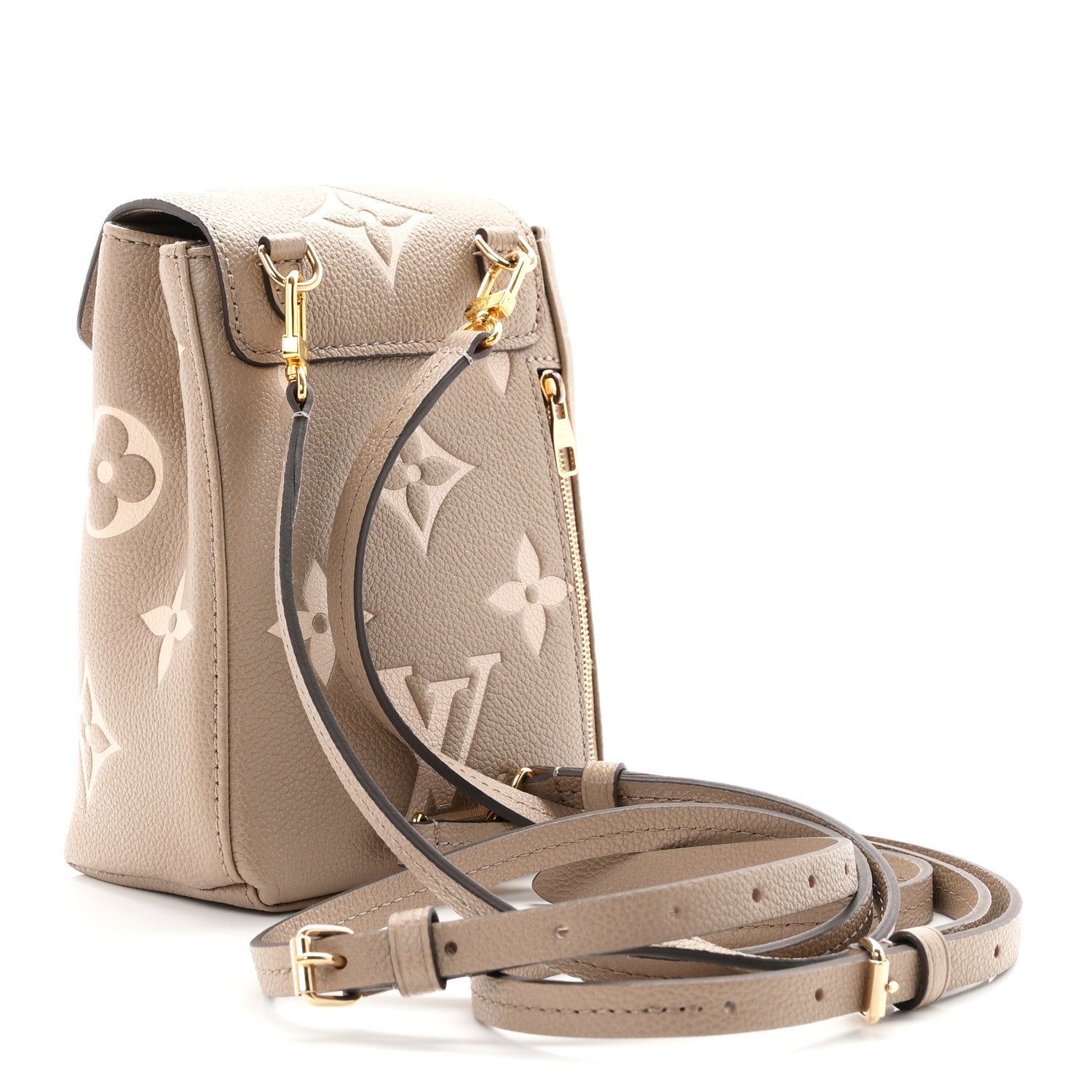 Louis Vuitton Empreinte Monogram Giant Tiny Backpack Tourterelle Cream