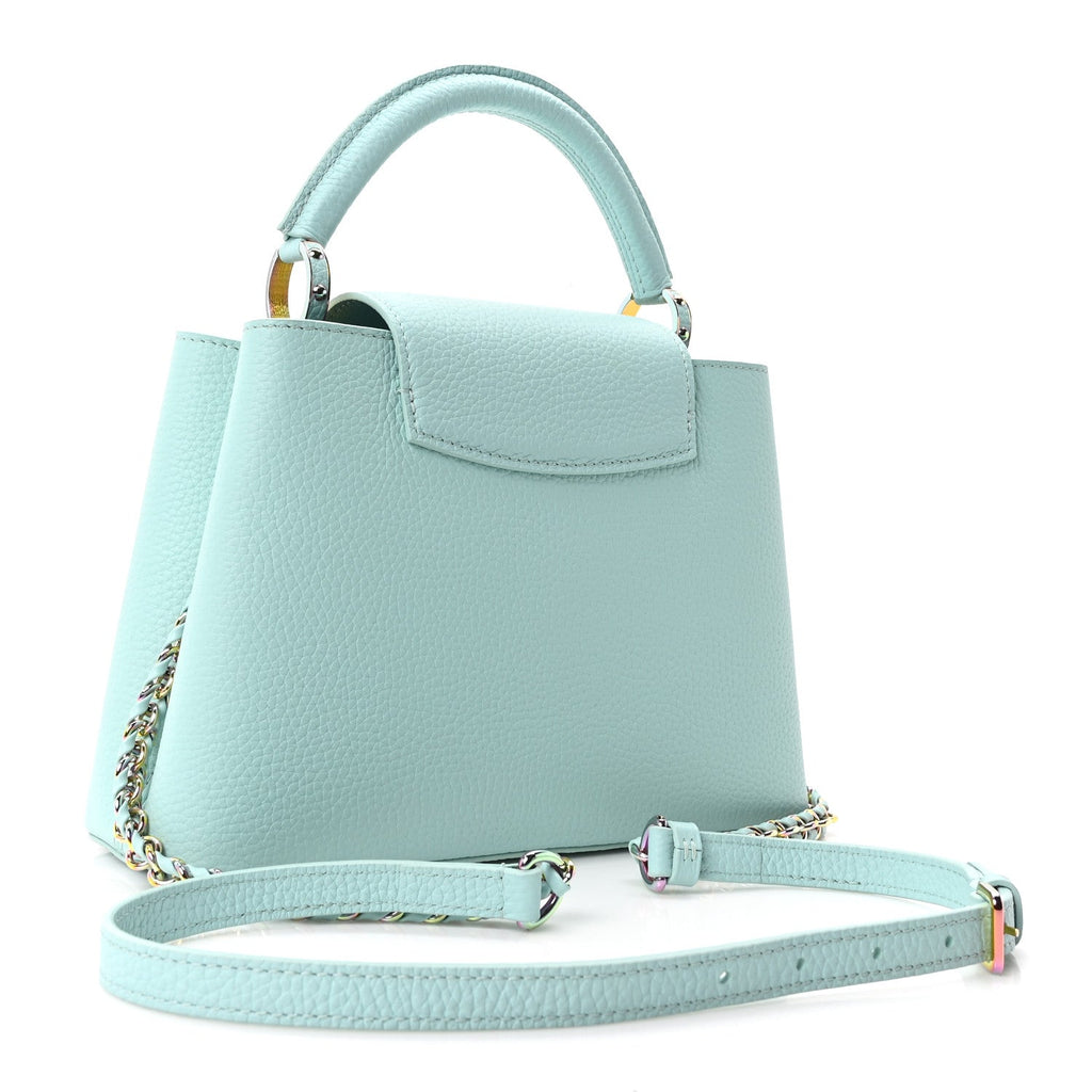 Louis Vuitton Taurillon Capucines BB Iridescent Topaz