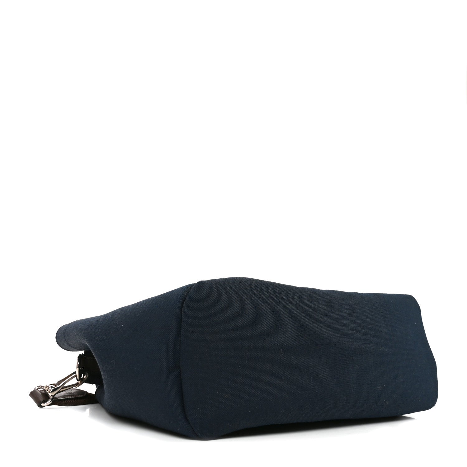 Hermès Canvas The Grooming Bag Bleu Navy Feu