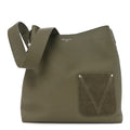 Louis Vuitton LV Touch Calfskin Reversible Verso Hobo H38 Khaki Green