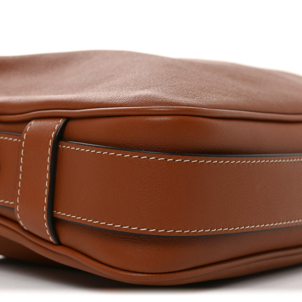 Celine Supple Calfskin Medium Romy Shoulder Bag Tan detail view