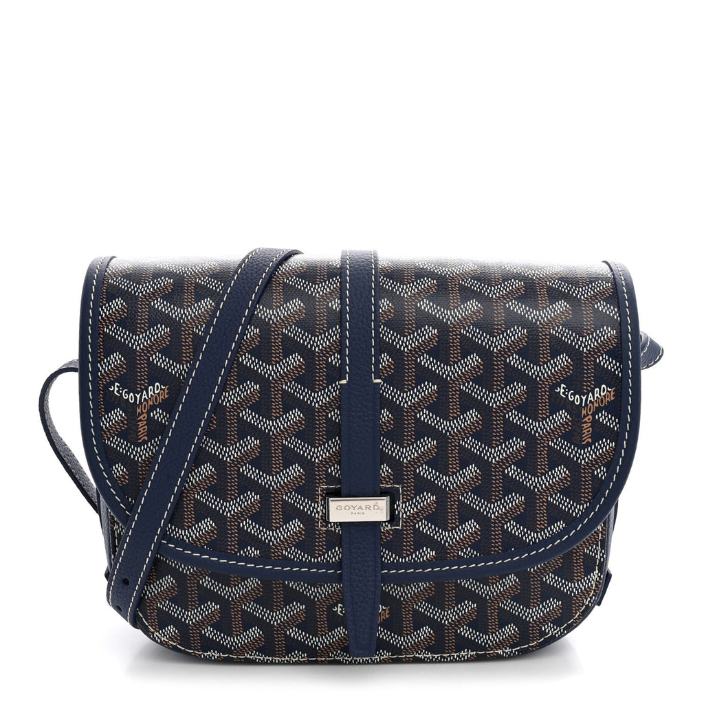 Goyard Belvedere II PM Messenger Bag Navy