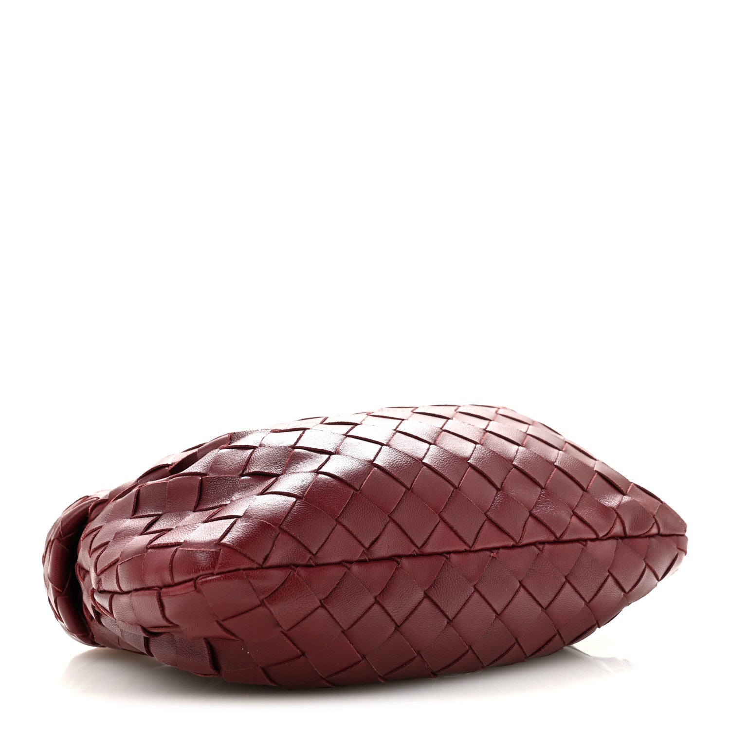 Bottega Veneta Nappa Intrecciato Mini Jodie Burgundy