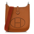 Hermès Taurillon Clemence Amazone Evelyne TPM Toffee Cuivre