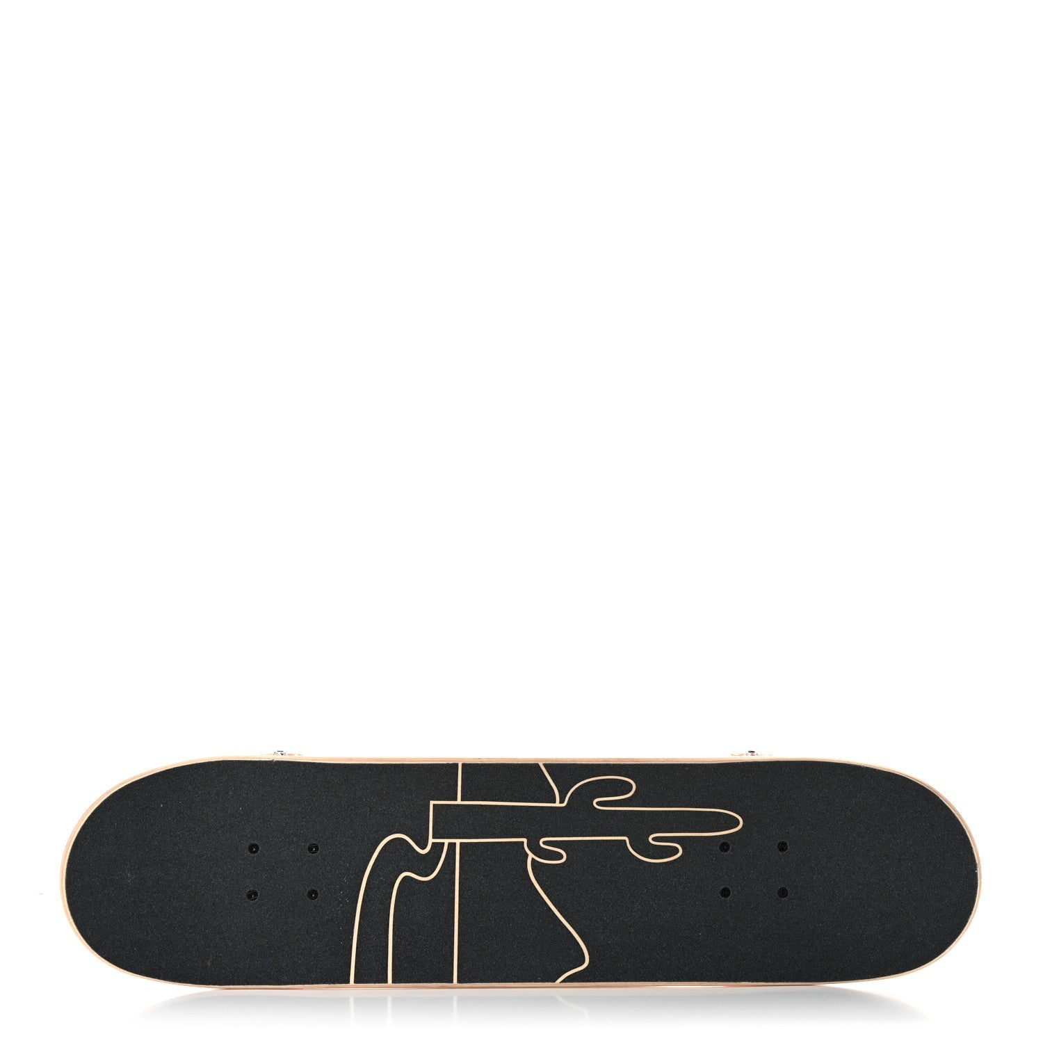 Hermès Beech Wood Street Skateboard Orange
