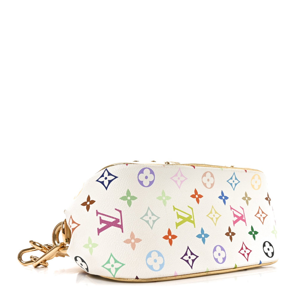 Louis Vuitton Monogram Multicolor Marilyn White Gold