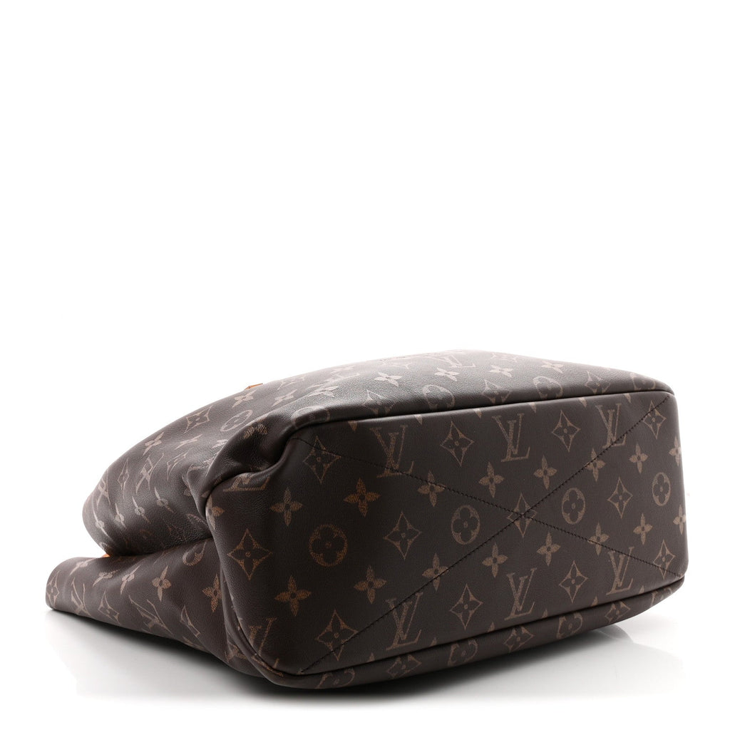 Louis Vuitton Calfskin Monogram Shopper Tote MM