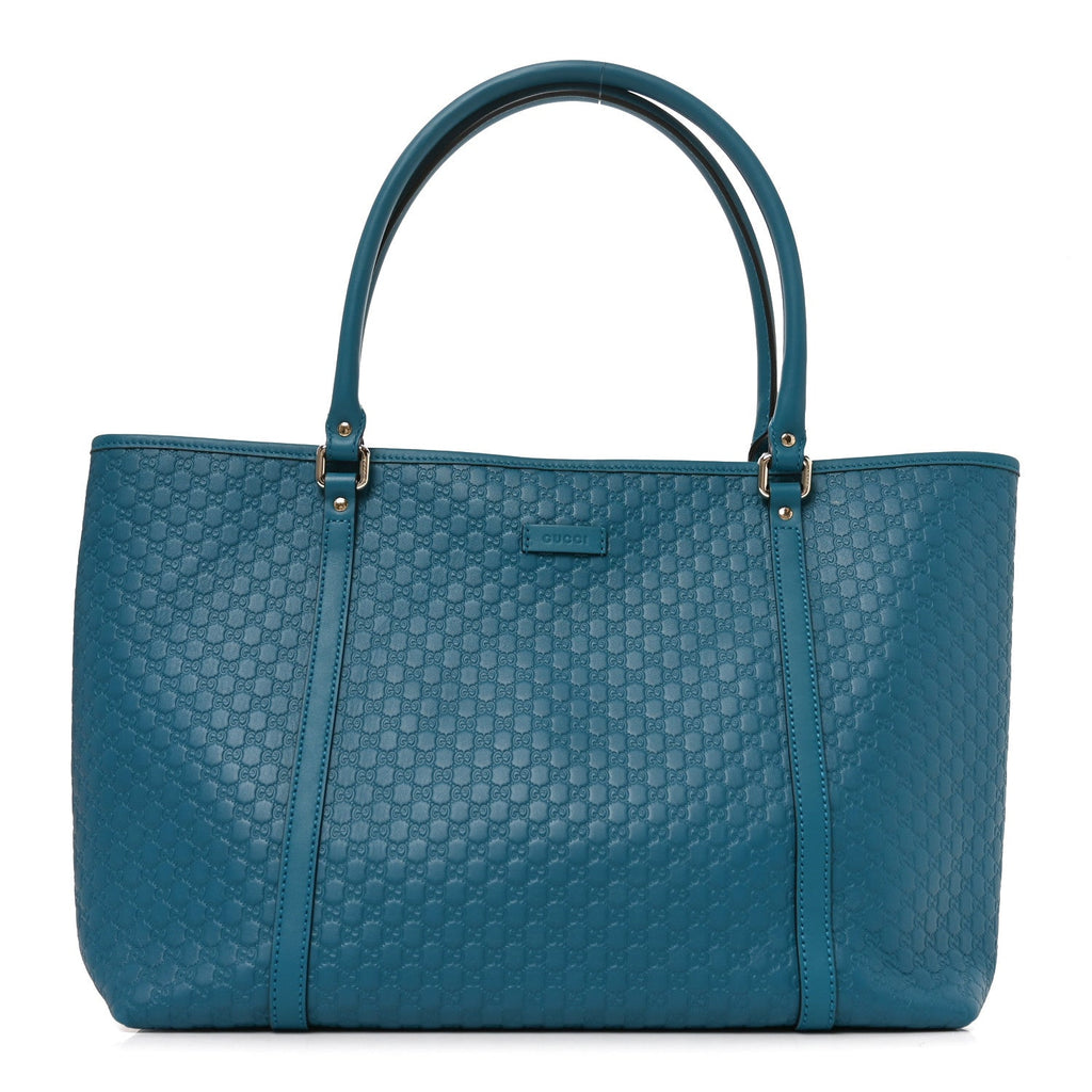 Gucci Microguccissima Medium Joy Tote Deep Cobalt
