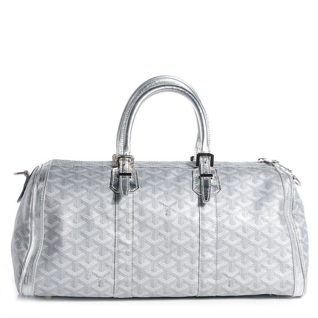Goyard Croisière 35 in Gris - front view