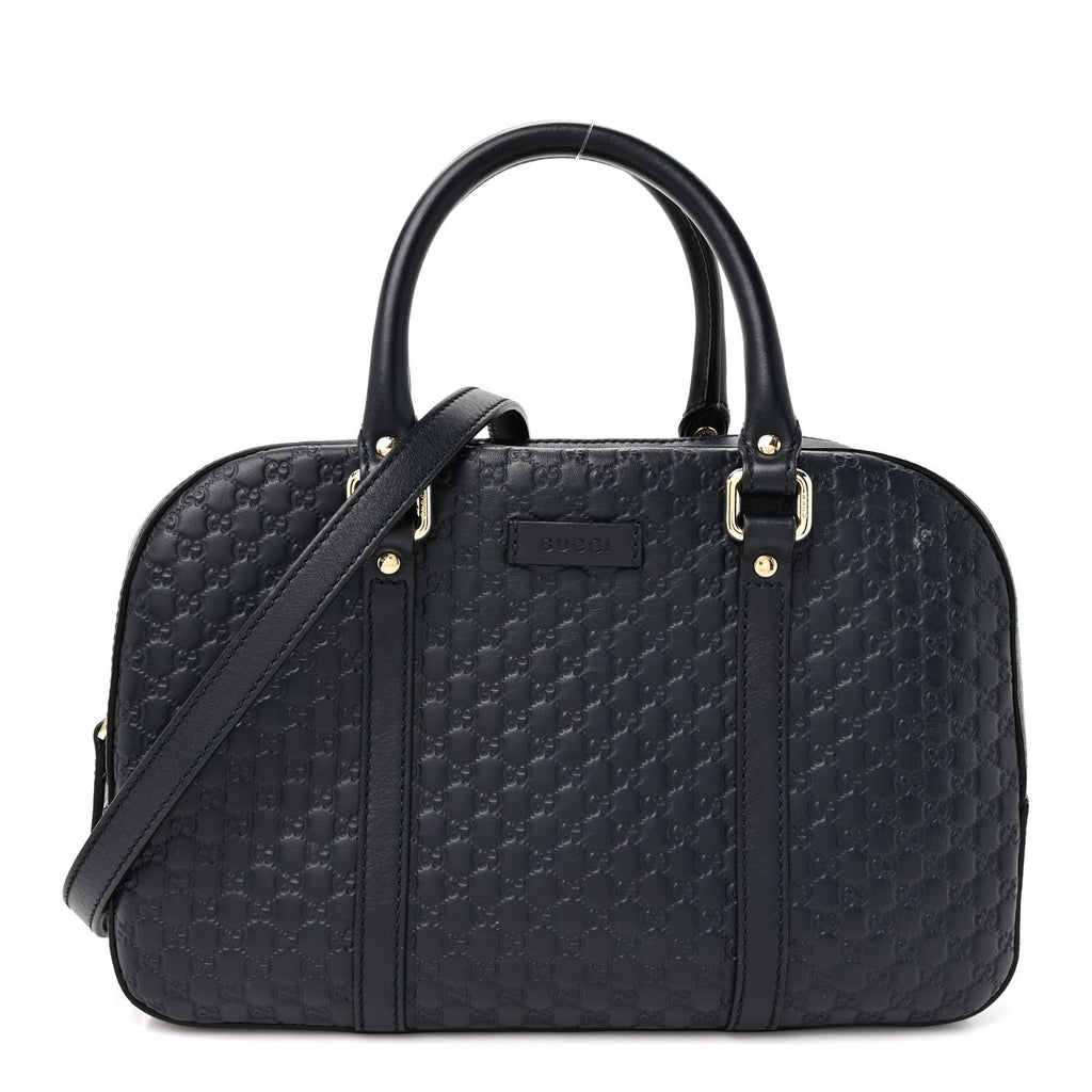 Gucci Microguccissima Medium Crossbody Bag Blue