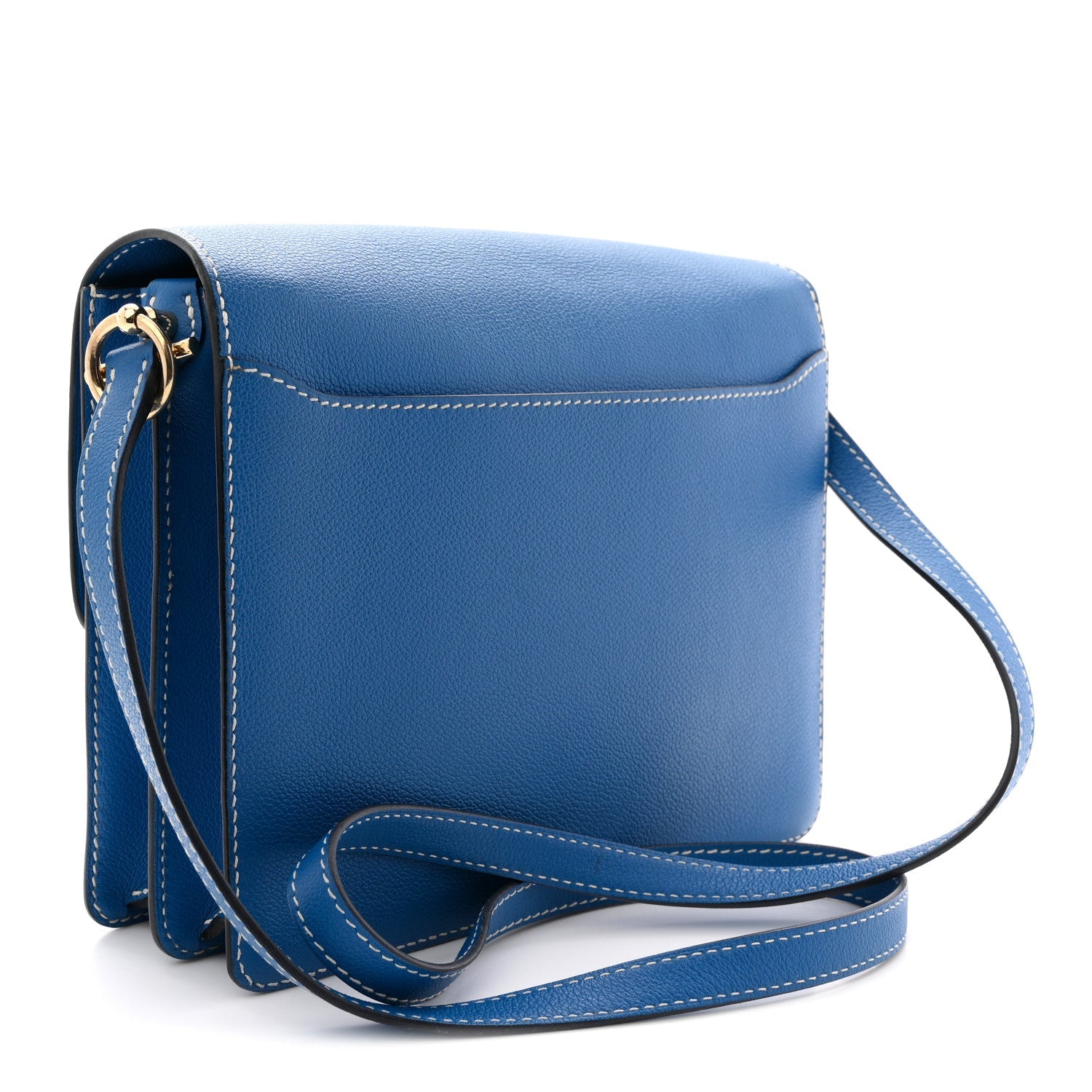 Hermès Evercolor Sac Roulis 23 Bleu Hydra