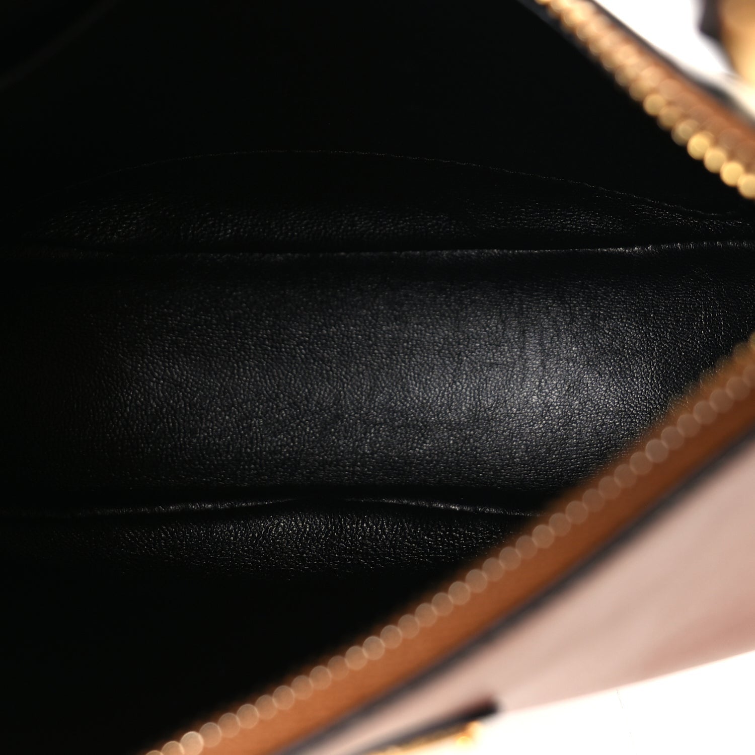 Prada Soft Calfskin Arque Shoulder Bag Cognac