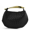 Bottega Veneta Nappa Intrecciato Sardine Bag Black