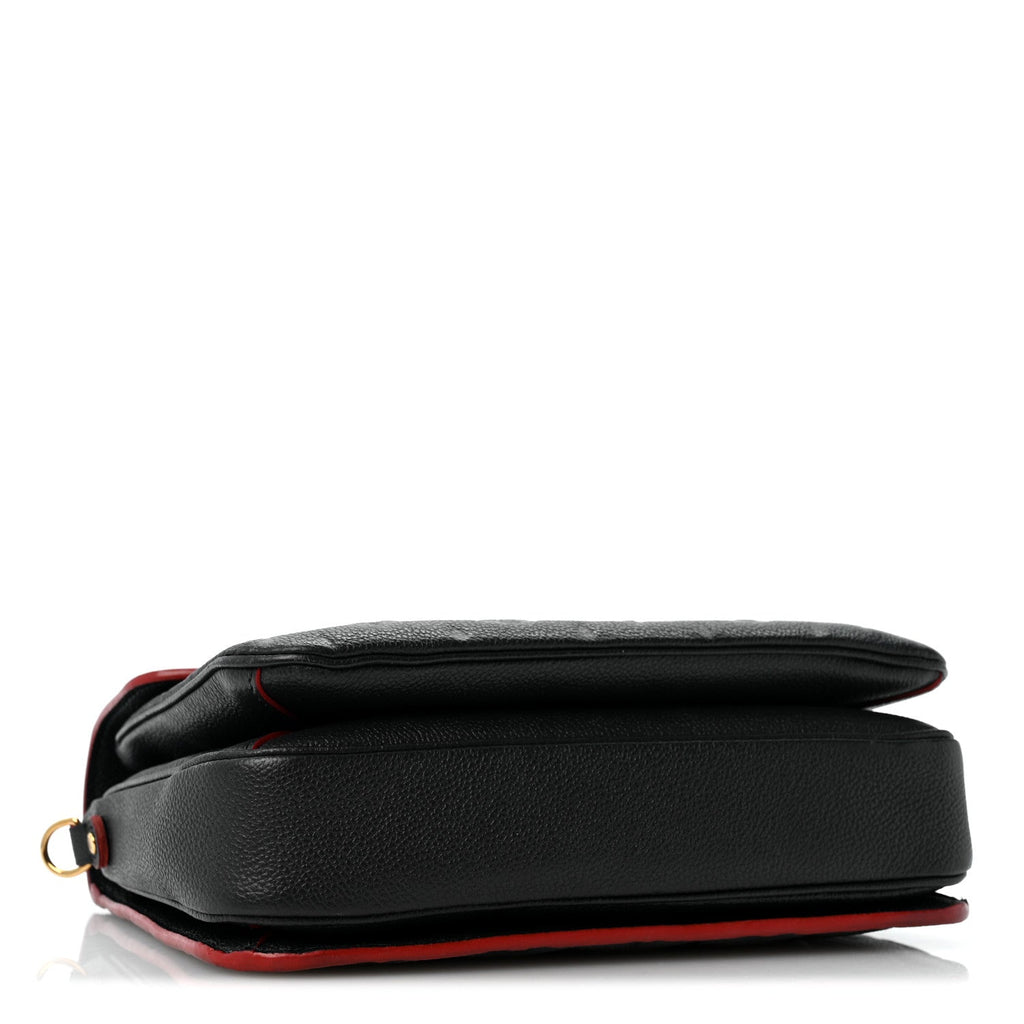 Louis Vuitton Empreinte Pochette Metis Marine Rouge