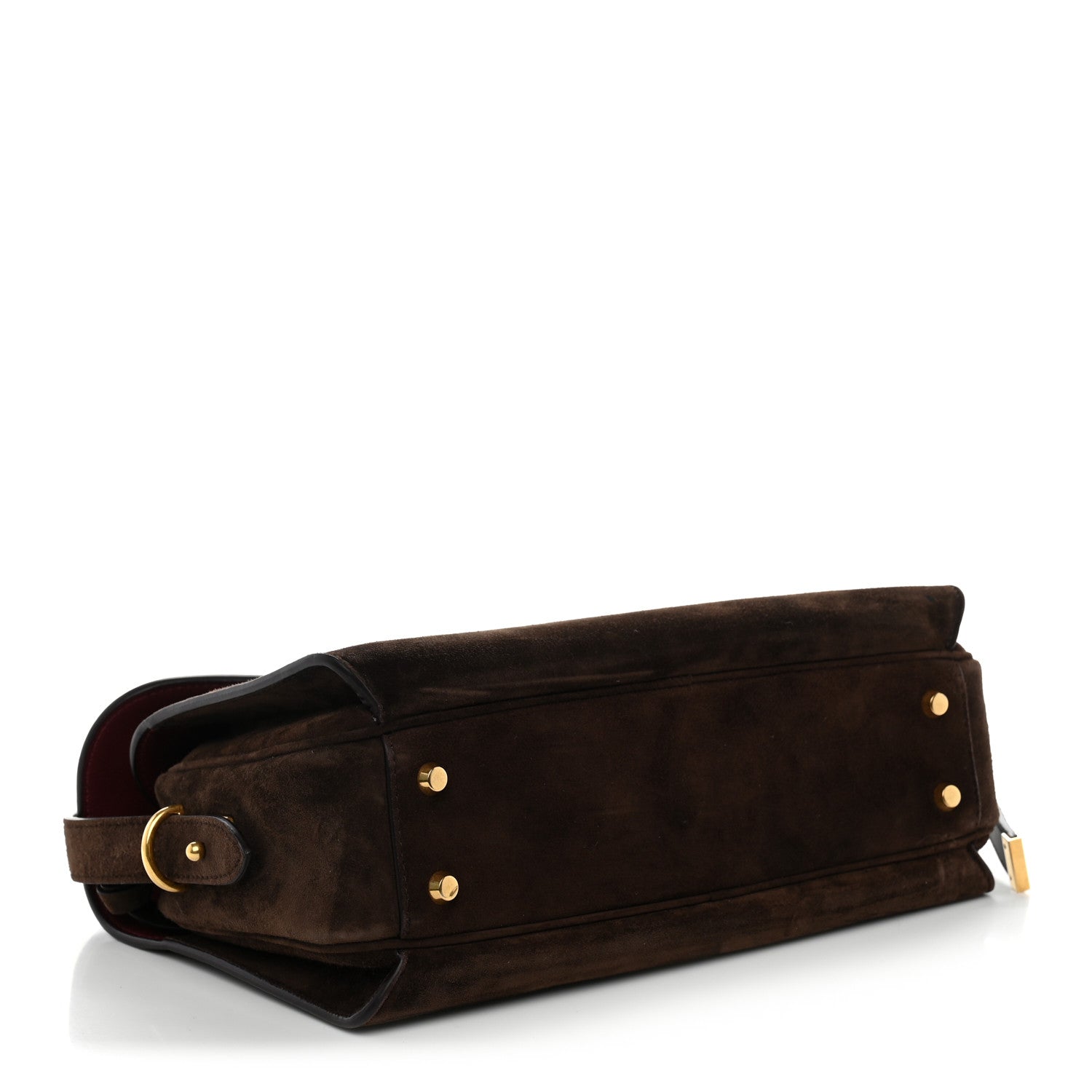 Balenciaga Suede Medium Le 7 Shoulder Bag Moka