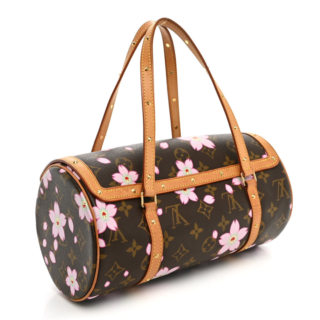 Louis Vuitton Monogram Cherry Blossom Papillon Brown