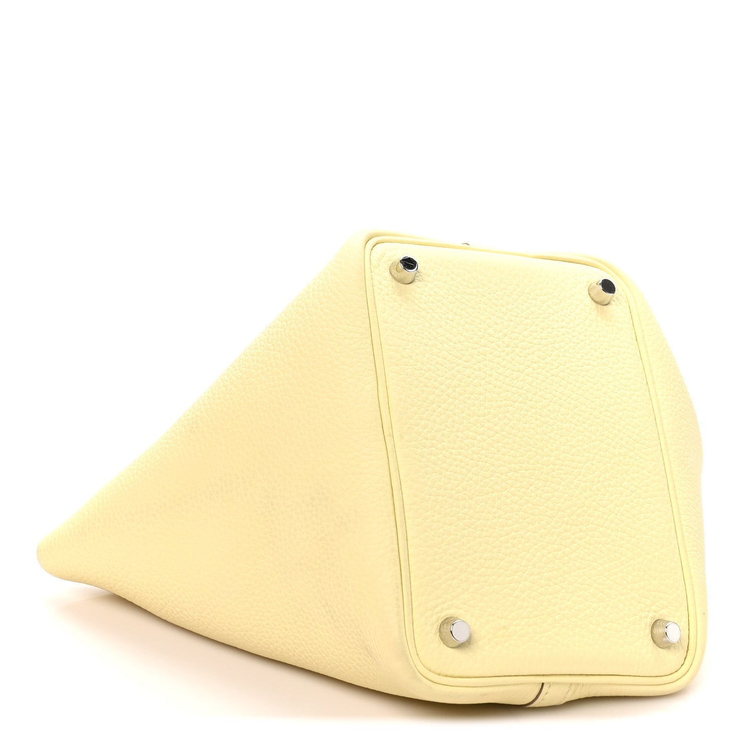 Hermès Taurillon Clemence Picotin Lock 18 PM Jaune Milton