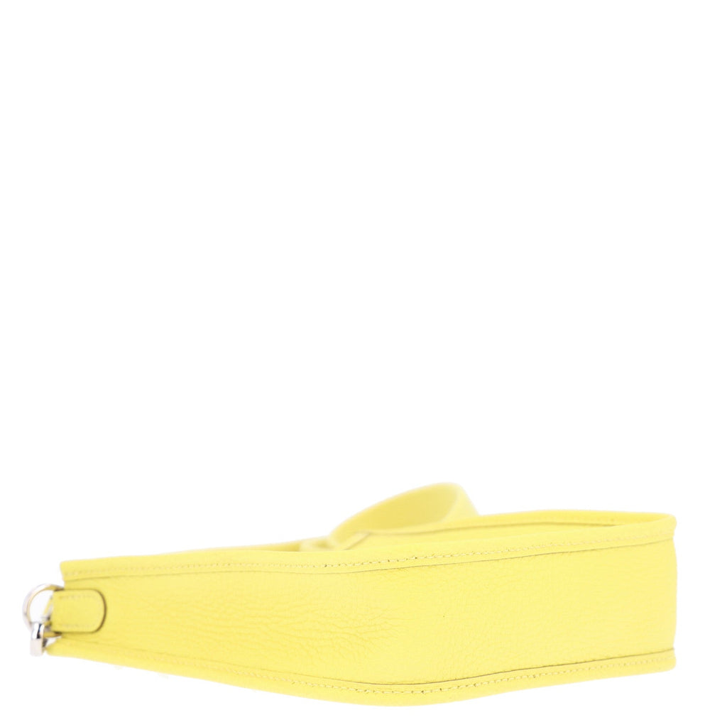 Hermès Taurillon Clemence Evelyne TPM Limoncello