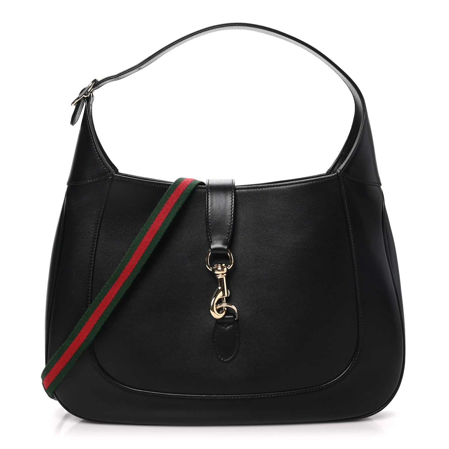 Gucci Boarded Dyana Lux Calfskin Medium Jackie 1961 Hobo Rosso