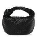 Bottega Veneta Nappa Intrecciato Teen Jodie Hobo Black