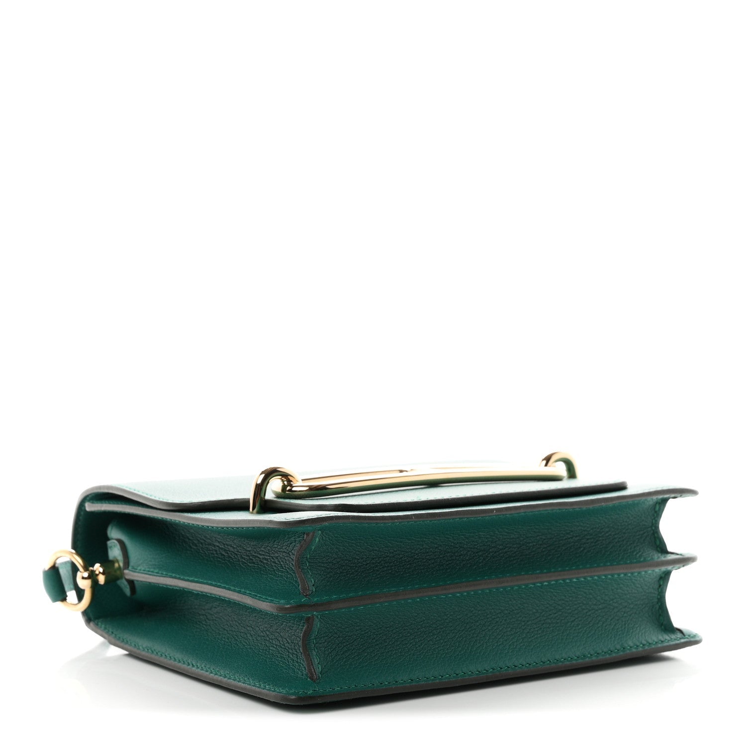 Hermès Evercolor Mini Sac Roulis Malachite