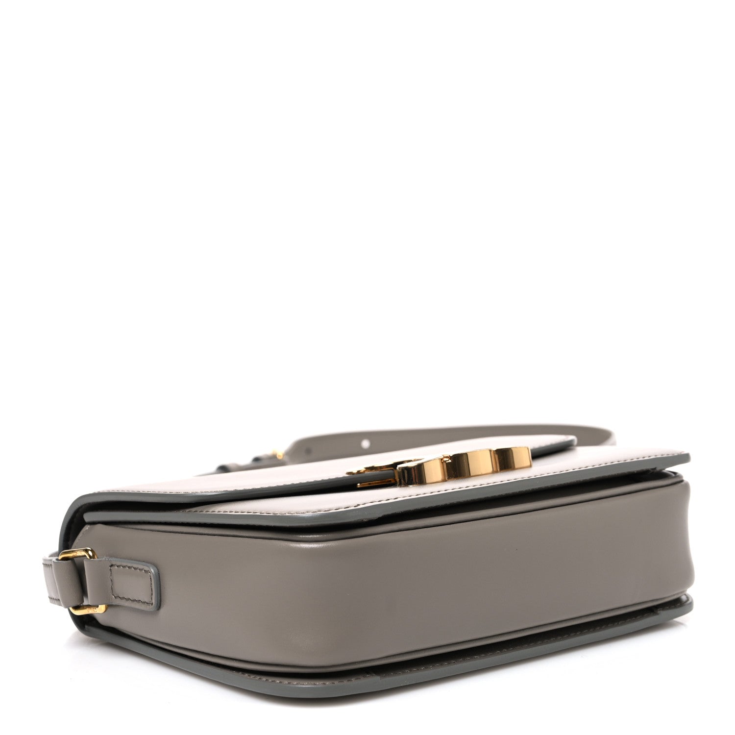 Celine Shiny Calfskin Teen Triomphe Pebble