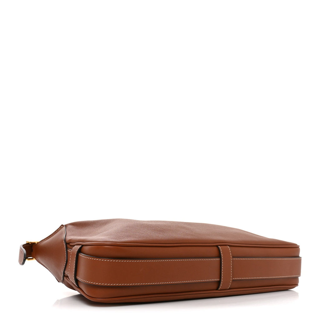 Celine Supple Calfskin Medium Romy Shoulder Bag Tan side view