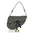 Dior Oblique Saddle Bag Blue