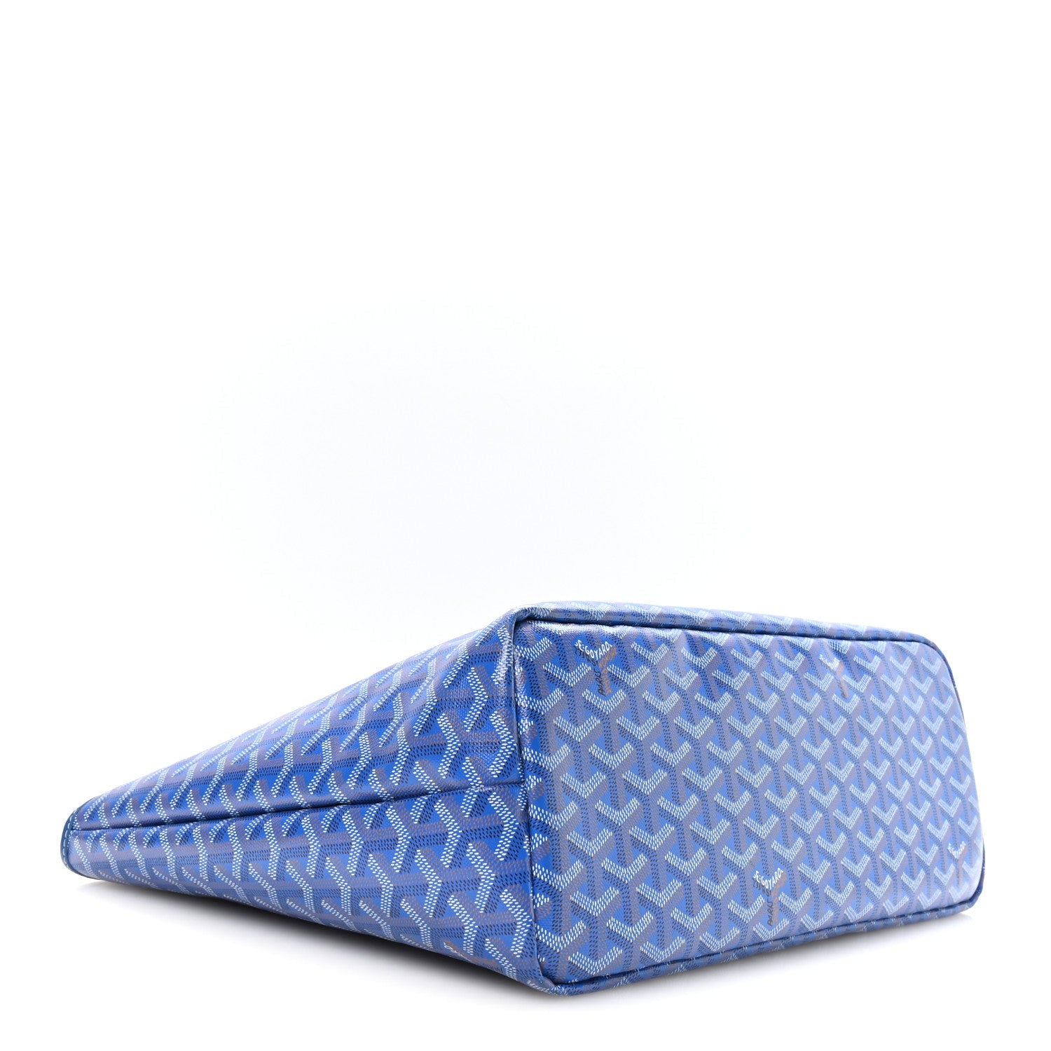 Goyard Goyardine Chien Gris Pet Carrier Sky Blue detail view