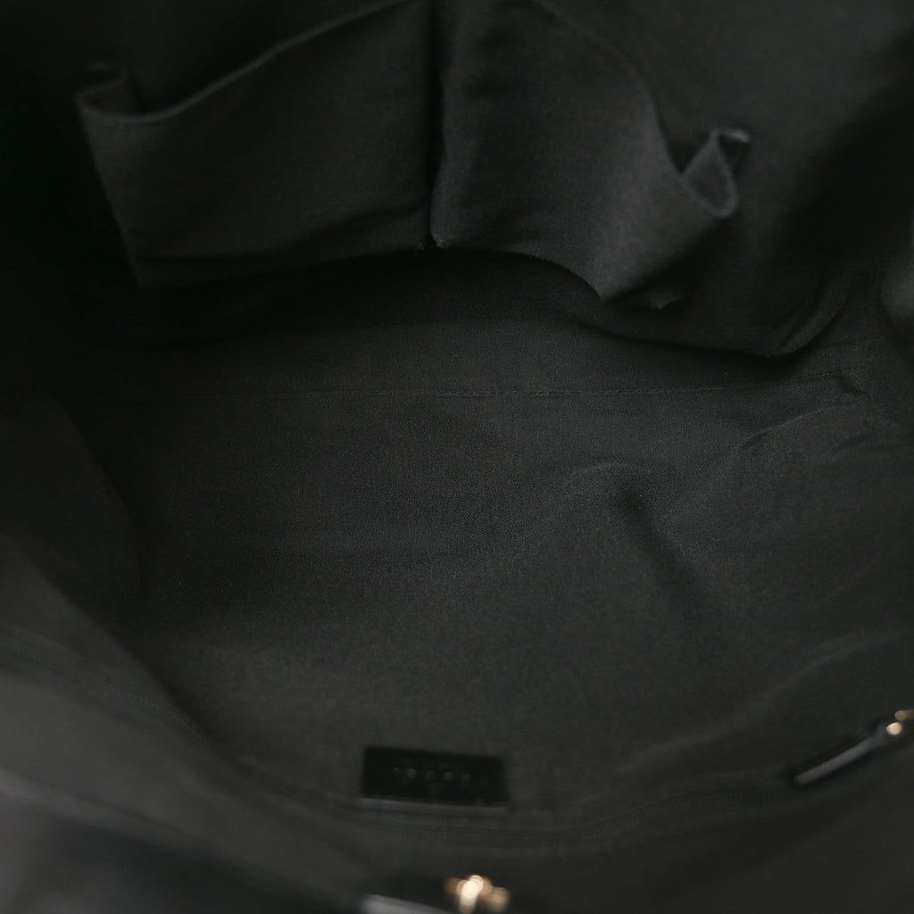 Gucci Monogram Shoulder Bag Dark Brown