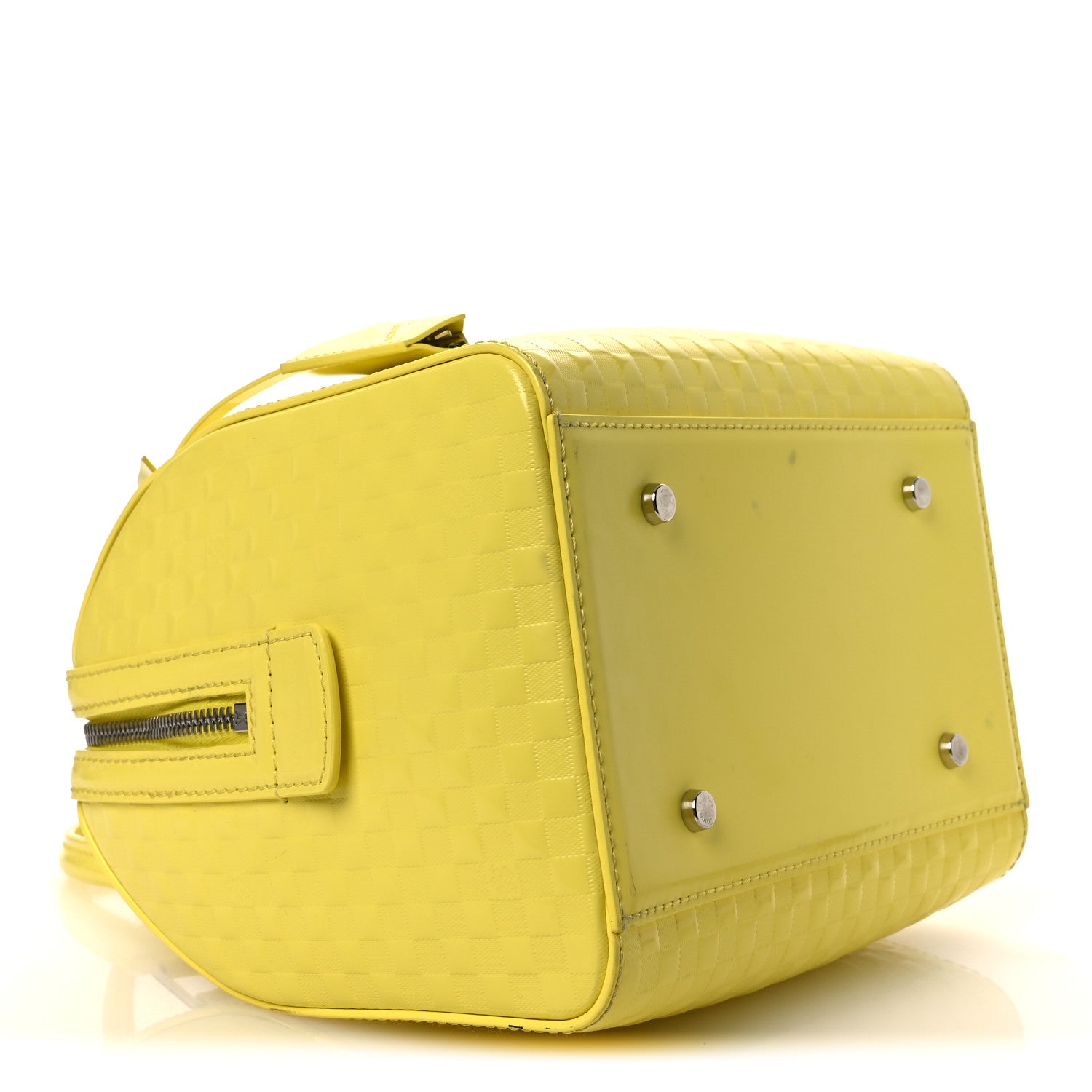 Louis Vuitton Damier Facette Speedy Cube PM Yellow