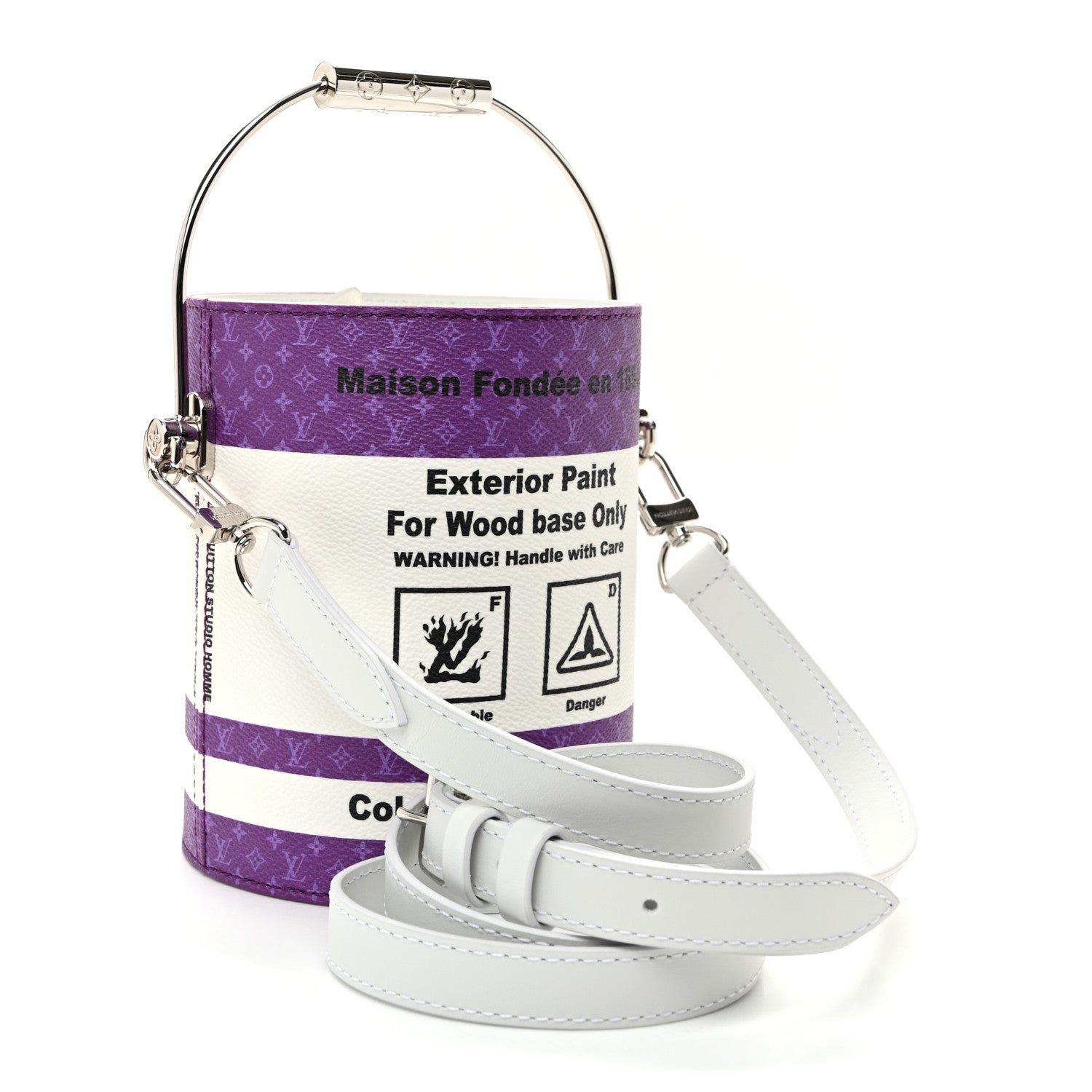 Louis Vuitton Monogram LV Paint Can Purple