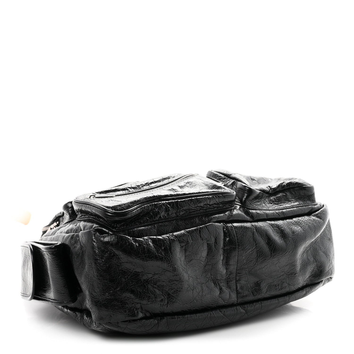 Balenciaga Agneau Arena Superbusy Messenger Bag Black