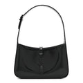 Saint Laurent Patent Le 5 A 7 Monochrome Hobo Black
