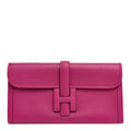 Hermès Swift Jige Elan 29 Clutch Rose Pourpre