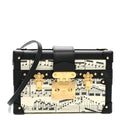 Louis Vuitton Calfskin LV Symphony Petite Malle White Black
