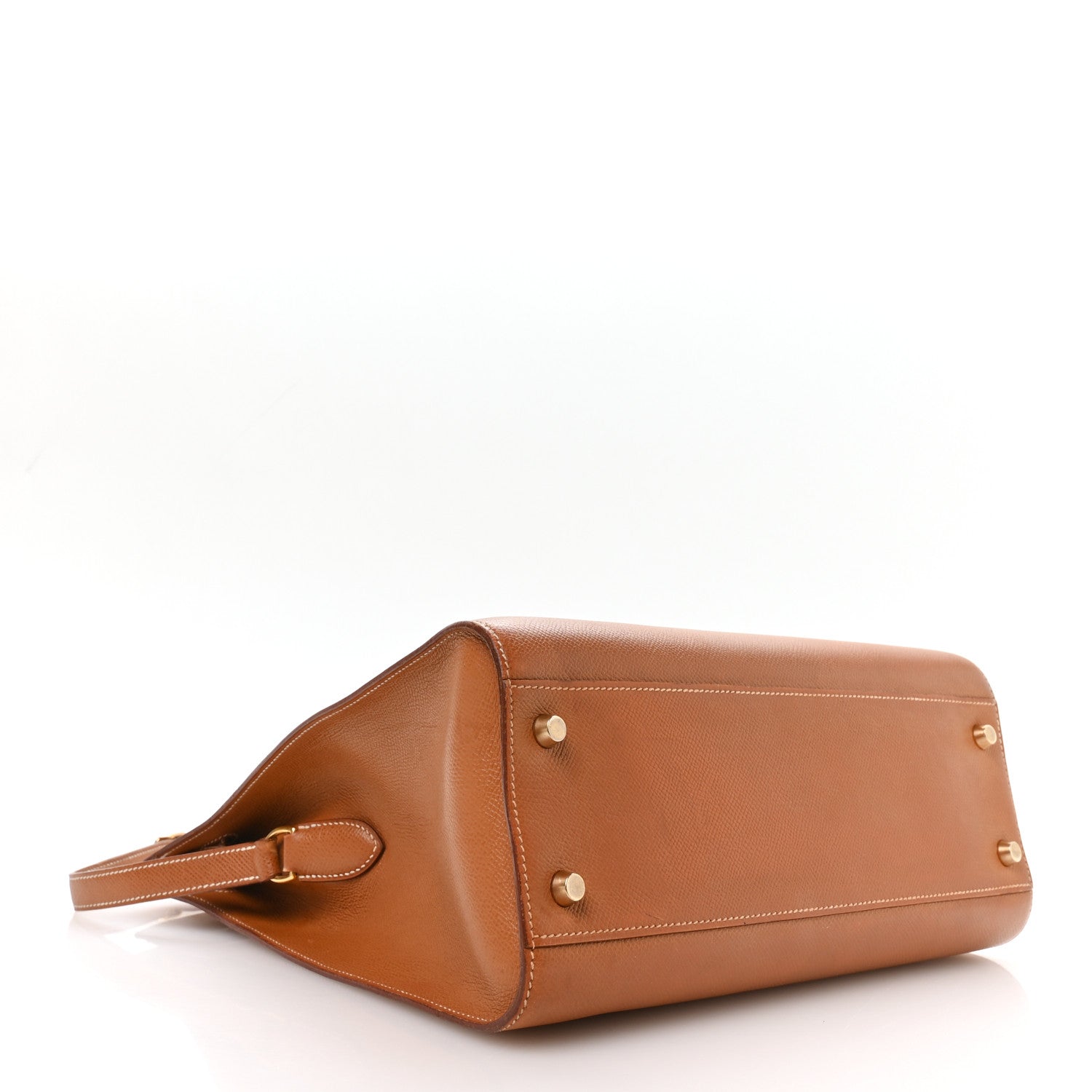 Hermès Courchevel Kelly Sport GM Gold