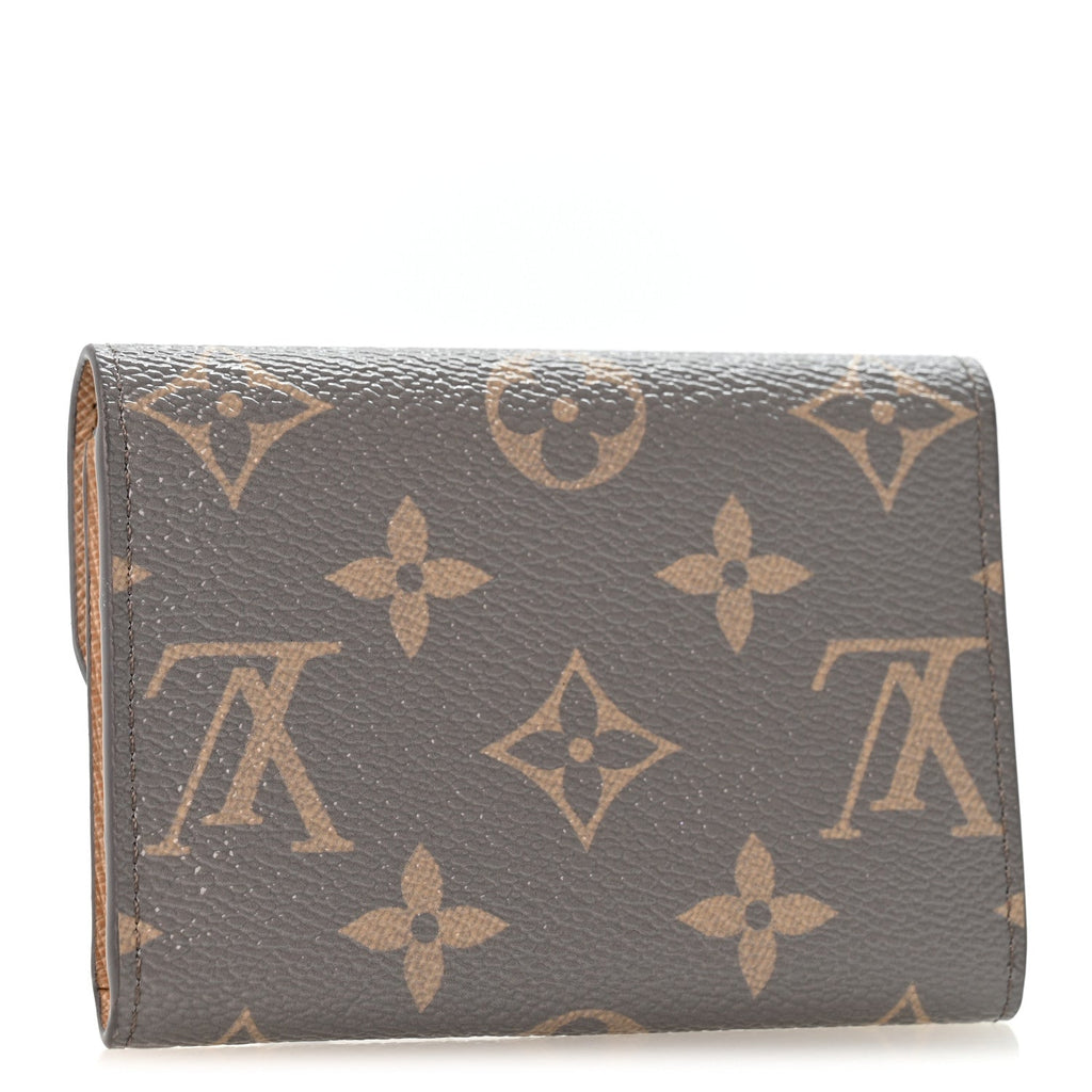 Louis Vuitton Monogram Rosalie Coin Purse Trianon Gray