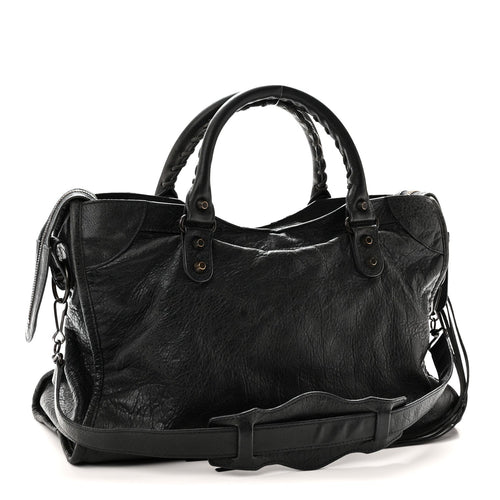 Balenciaga Agneau Classic Hardware City Anthracite