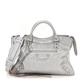 Balenciaga Chevre Classic Silver Hardware City Silver