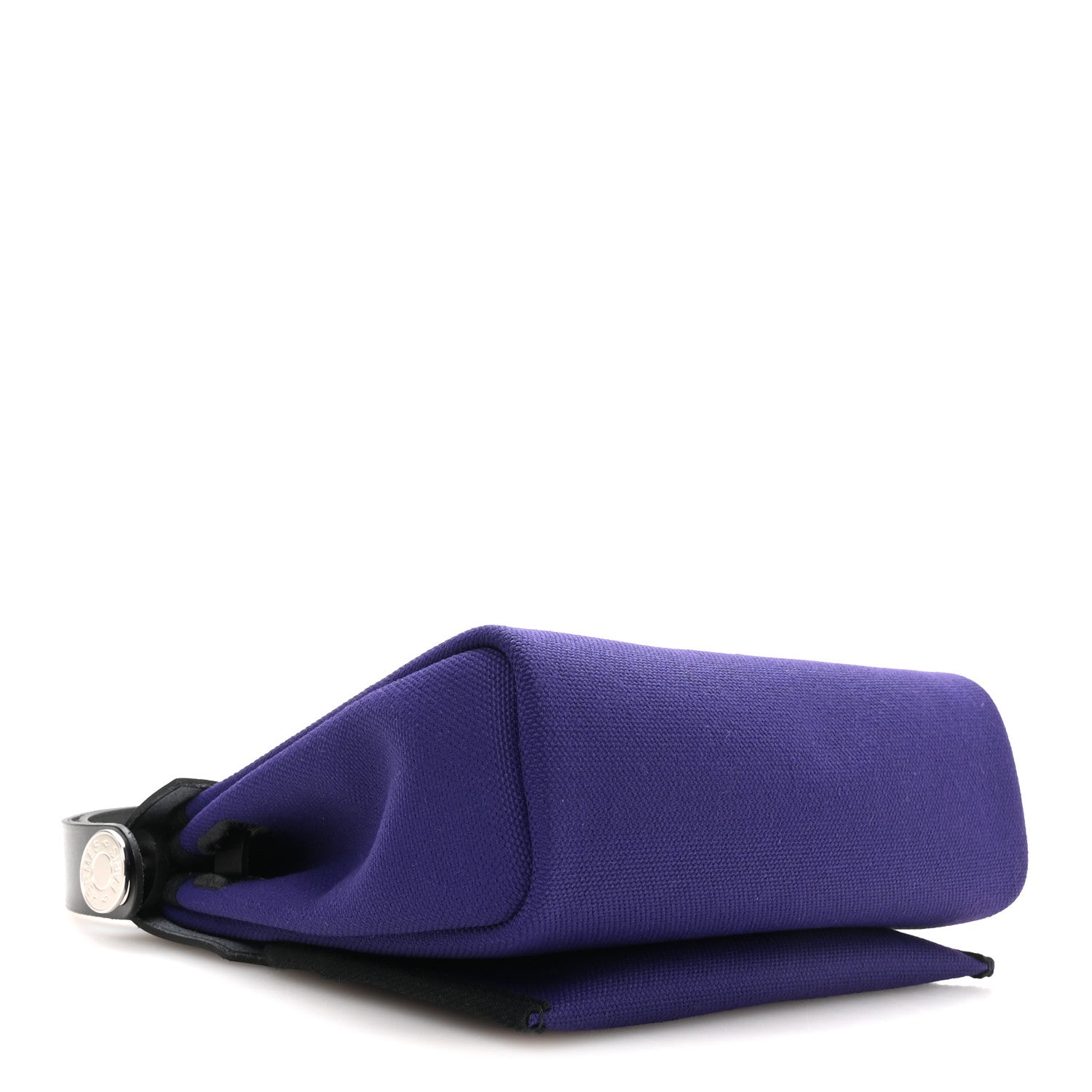 Hermès Military Toile Vache Hunter Herbag Zip Retourne 20 Purple Black