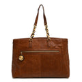 Fendi Calfskin Big Forever Tote Brown