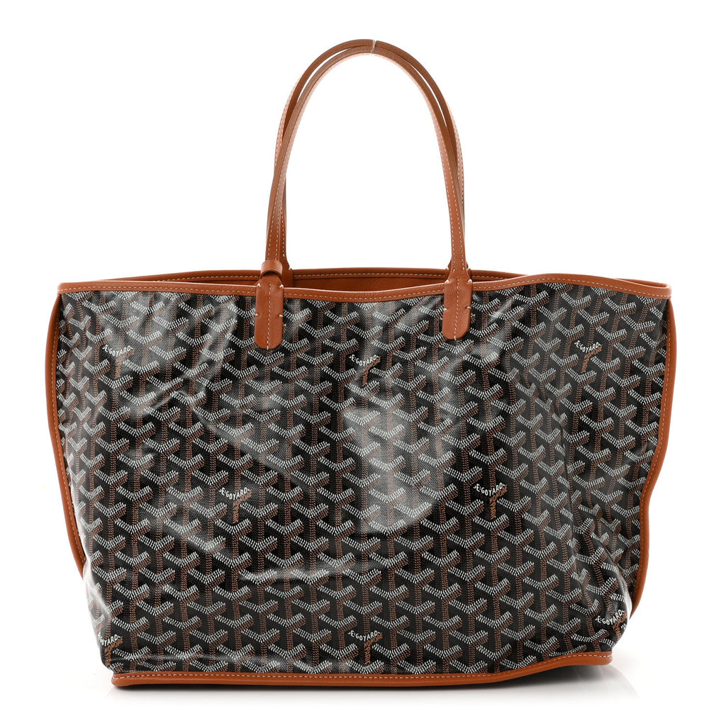 Goyard Goyardine Reversible Anjou PM Black Gold
