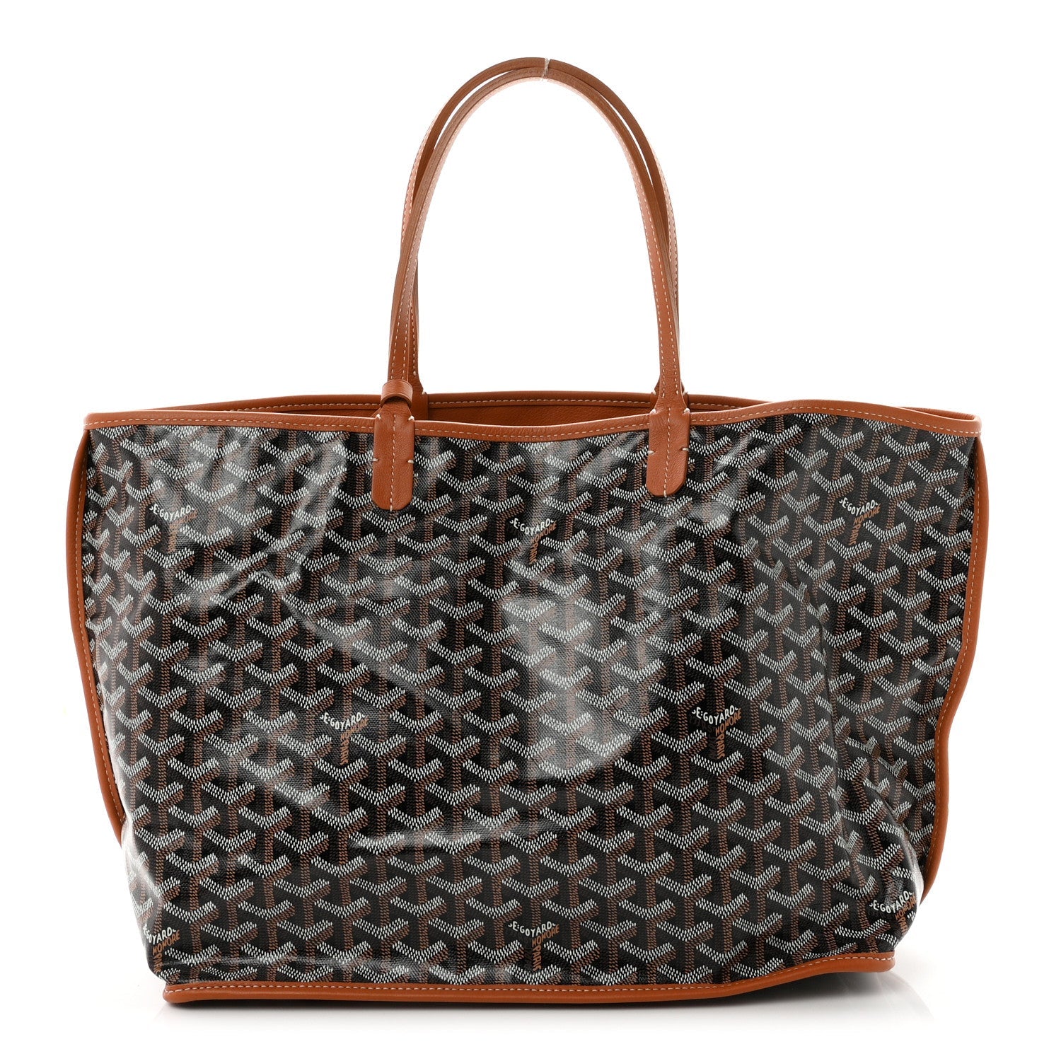 Goyard Goyardine Reversible Anjou PM Black Gold
