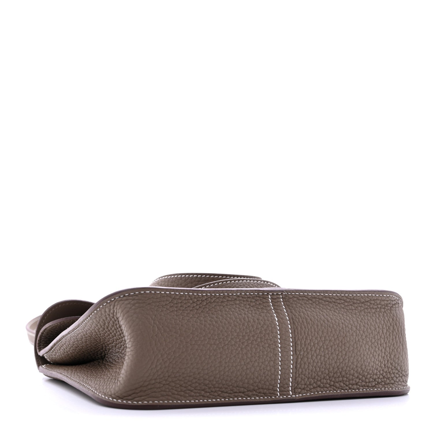 Hermès Taurillon Clemence Halzan 25 Etoupe