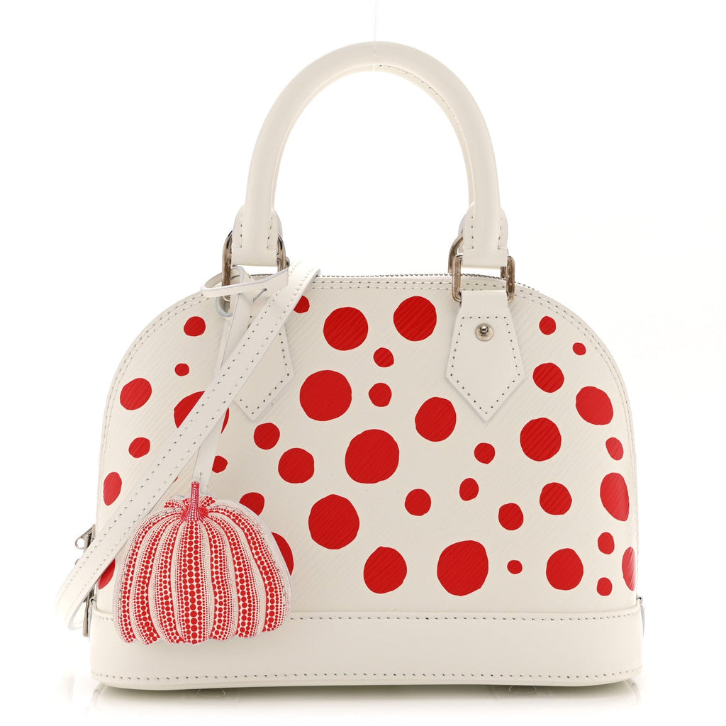 Louis Vuitton LV X YK Epi Alma BB White